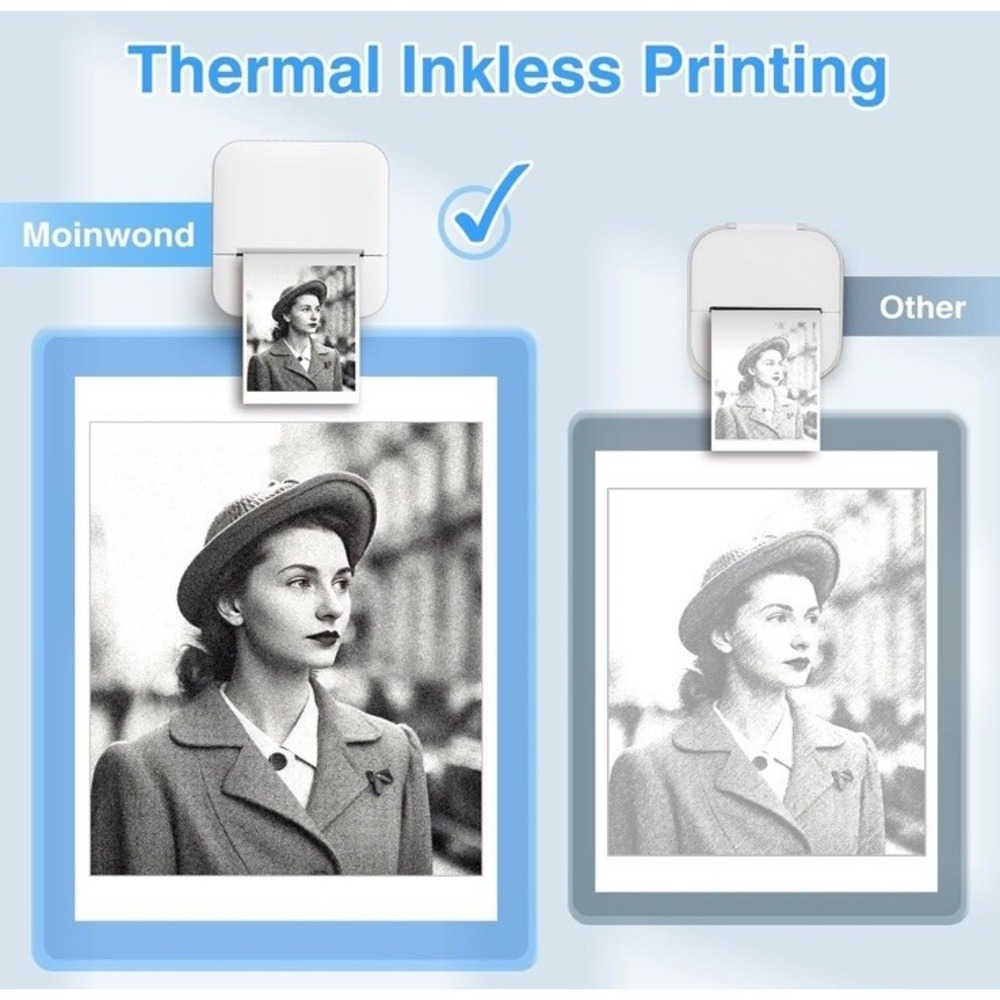 Notebuddy Mini Sticker Printer Doodle Dash Portable Thermal Printer Pocket Photo - Picture 3 of 8